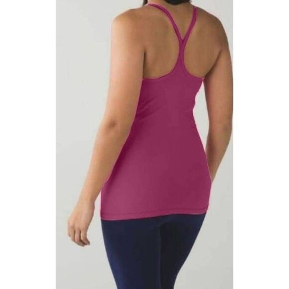 LULULEMON ATHLETICA Power Y Tank Size 8 - Picture 1 of 4